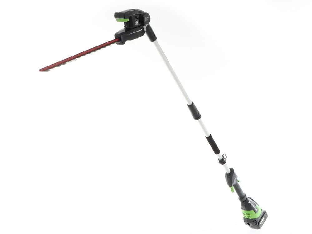 Taille-haies Sur Perche De Rallonge Greenworks G48PHT 48 V - SANS BATTERIE NI CHARGEUR 4 Taille-haies Sur Perche De Rallonge Greenworks G48PHT 48 V - SANS BATTERIE NI CHARGEUR – Image 2