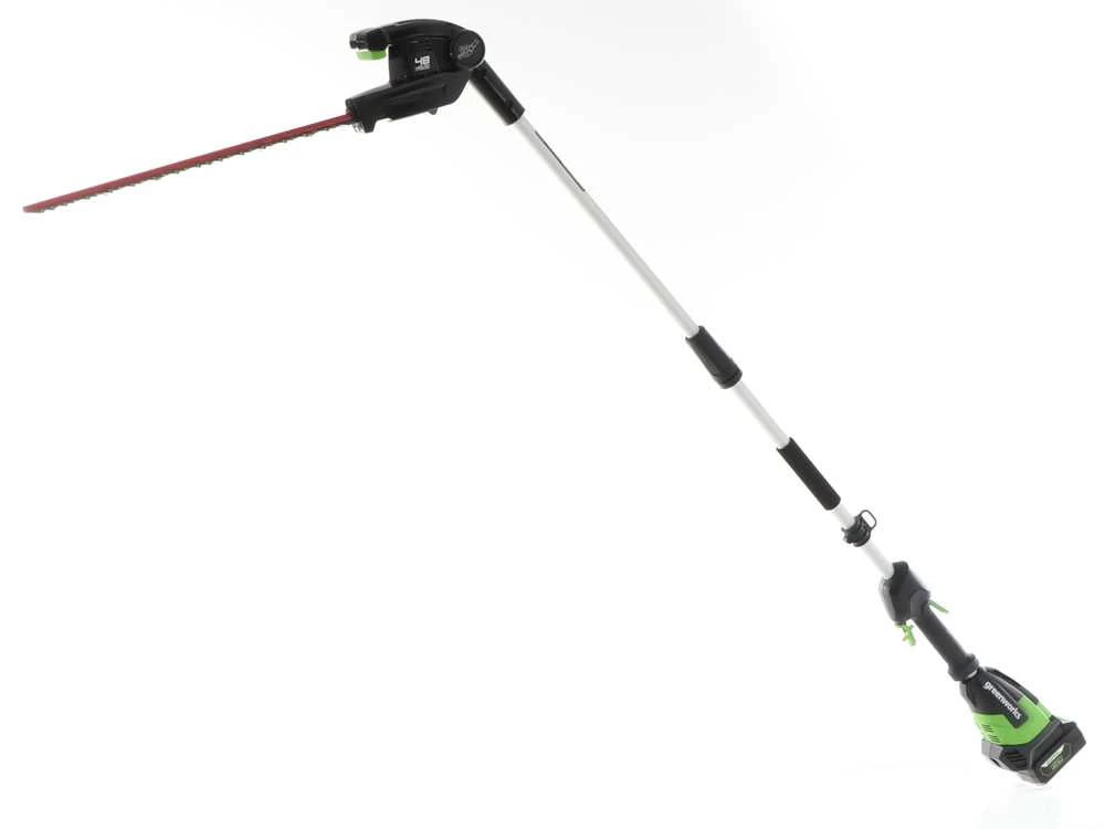 Taille-haies Sur Perche De Rallonge Greenworks G48PHT 48 V - SANS BATTERIE NI CHARGEUR 9 Taille-haies Sur Perche De Rallonge Greenworks G48PHT 48 V - SANS BATTERIE NI CHARGEUR – Image 7