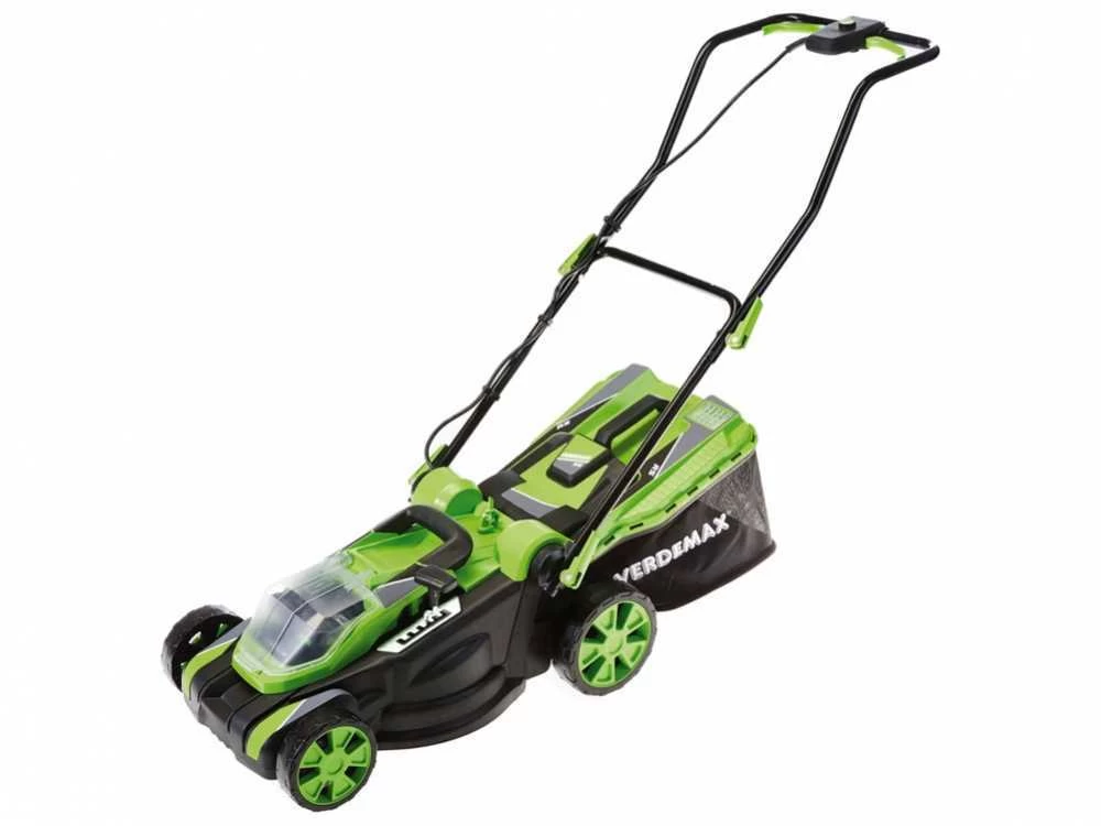 Tondeuse à Gazon à Batterie Verdemax RS20 - 2 Batteries 20V/2.5Ah - Amplitude De Coupe 38 Cm 6 Tondeuse à Gazon à Batterie Verdemax RS20 - 2 Batteries 20V/2.5Ah - Amplitude De Coupe 38 Cm – Image 4