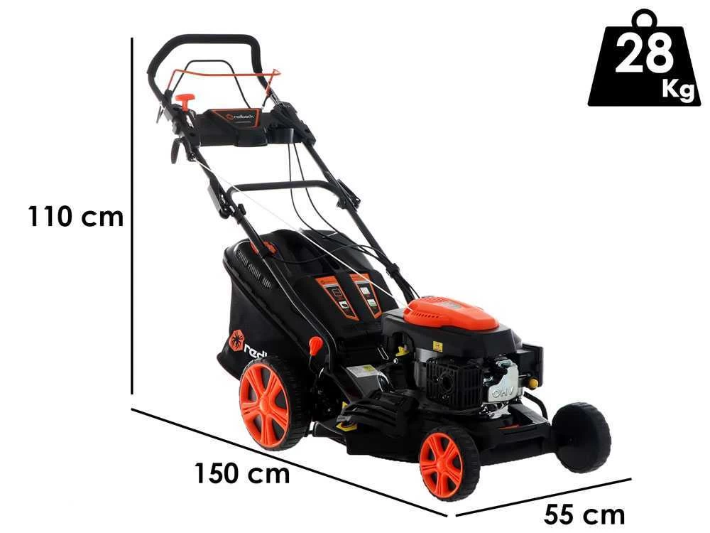 Tondeuse à Gazon Autotractée Redback S463VHY-T6 - 4 En 1 - Coupe De 45 Cm 3 Tondeuse à Gazon Autotractée Redback S463VHY-T6 - 4 En 1 - Coupe De 45 Cm