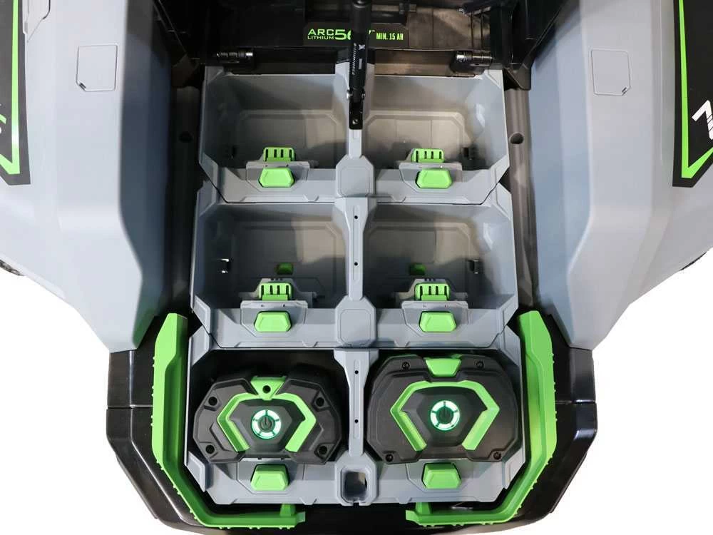 Tondeuse Autoportée à Batterie EGO Z6 ZERO TURN ZT4201E-S - 56V - 15Ah - Zéro Rayon De Braquage 19 Tondeuse Autoportée à Batterie EGO Z6 ZERO TURN ZT4201E-S - 56V - 15Ah - Zéro Rayon De Braquage – Image 17