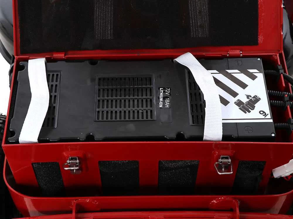 Tondeuse Autoportée à Batterie Weibang WB76E E-rider - Moteur électrique à Batterie 72V/18AH - Coupe De 76cm 20 Tondeuse Autoportée à Batterie Weibang WB76E E-rider - Moteur électrique à Batterie 72V/18AH - Coupe De 76cm – Image 18