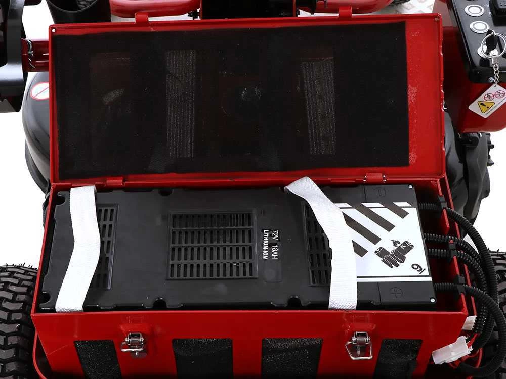 Tondeuse Autoportée à Batterie Weibang WB76E E-rider - Moteur électrique à Batterie 72V/18AH - Coupe De 76cm 21 Tondeuse Autoportée à Batterie Weibang WB76E E-rider - Moteur électrique à Batterie 72V/18AH - Coupe De 76cm – Image 19