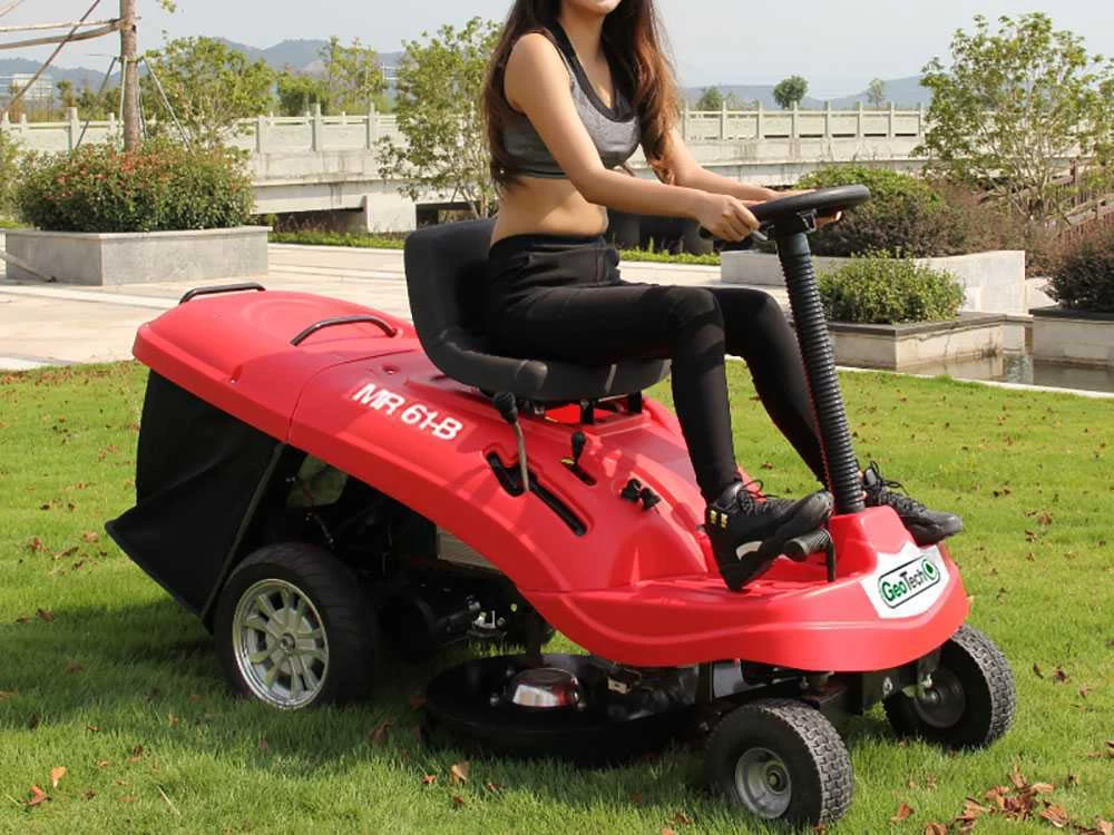 Tondeuse Autoportée GeoTech MR 61-B Mini Rider - Moteur De 196cm3 Avec Démarrage électrique 3 Tondeuse Autoportée GeoTech MR 61-B Mini Rider - Moteur De 196cm3 Avec Démarrage électrique
