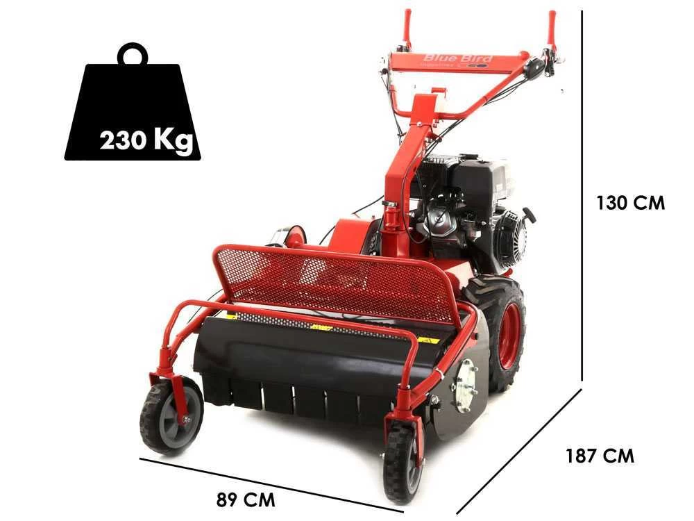 Tondeuse Débroussailleuse à Fléaux Autotractée Blue Bird SG0813 3 Tondeuse Débroussailleuse à Fléaux Autotractée Blue Bird SG0813