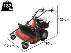 Tondeuse Débroussailleuse à Roues Couplées Benassi T900P - Avec Moteur HONDA GX390