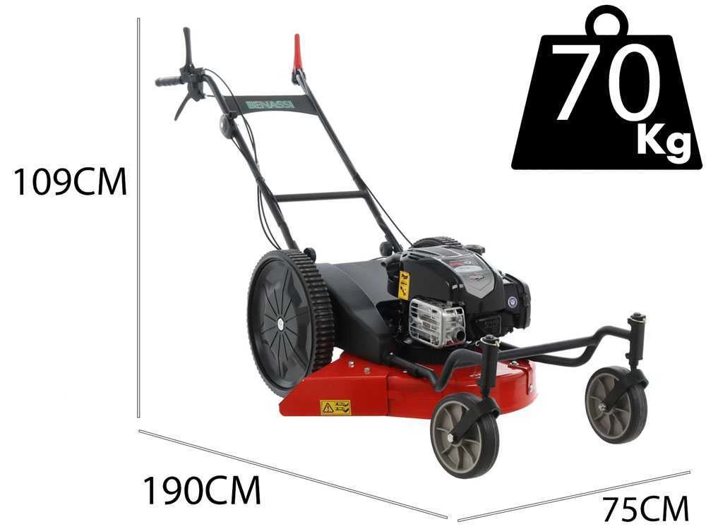 Tondeuse Débroussailleuse Benassi FT552 4R - Motofaucheuse 4 Roues - Lame De 52cm 3 Tondeuse Débroussailleuse Benassi FT552 4R - Motofaucheuse 4 Roues - Lame De 52cm
