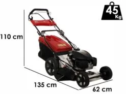 Tondeuse En Acier INOX Marina Systems MX 57 3V - 3 Vitesses - Moteur Honda GCVx 200