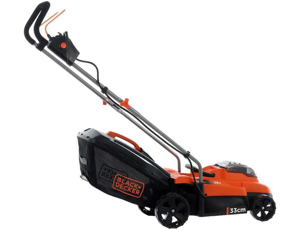 Tondeuse à Gazon électrique à Batterie Black & Decker BCMW3336L2-QW - 36V 2.5Ah 5 Tondeuse à Gazon électrique à Batterie Black & Decker BCMW3336L2-QW - 36V 2.5Ah – Image 3