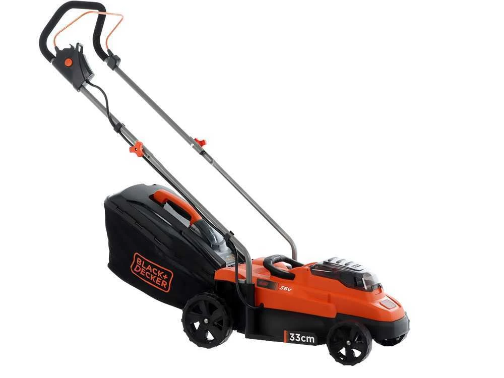 Tondeuse à Gazon électrique à Batterie Black & Decker BCMW3336L2-QW - 36V 2.5Ah 6 Tondeuse à Gazon électrique à Batterie Black & Decker BCMW3336L2-QW - 36V 2.5Ah – Image 4