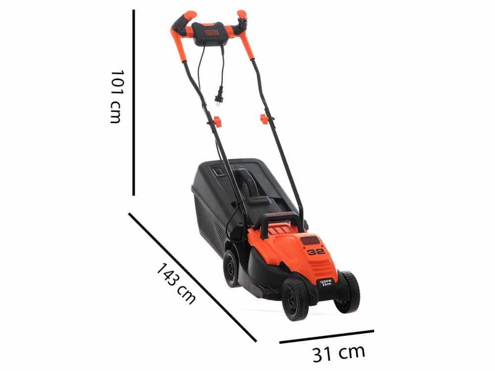 Tondeuse à Gazon électrique Black & Decker BEMW451BH-QS - Lame 32 Cm Avec Puissance Max 1200 Watts 14 Tondeuse à Gazon électrique Black & Decker BEMW451BH-QS - Lame 32 Cm Avec Puissance Max 1200 Watts – Image 12