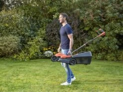 Tondeuse à Gazon électrique Black & Decker BEMW451BH-QS - Lame 32 Cm Avec Puissance Max 1200 Watts