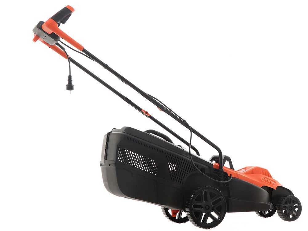 Tondeuse à Gazon électrique Black & Decker BEMW461BH-QS - Largeur De Lame 34 Cm Puissance 1400 Watts 12 Tondeuse à Gazon électrique Black & Decker BEMW461BH-QS - Largeur De Lame 34 Cm Puissance 1400 Watts – Image 10