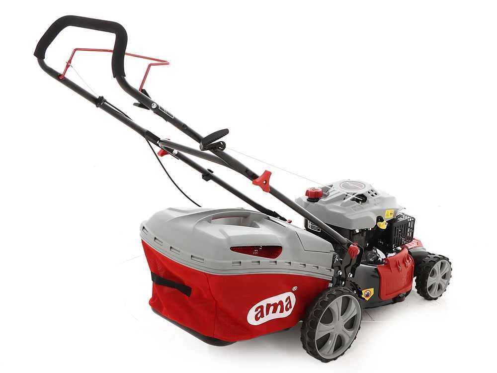 Tondeuse à Gazon Poussée Ama NRS 465T Essence - 4en1: Bac, Mulching, éjection Latérale, Postérieure 6 Tondeuse à Gazon Poussée Ama NRS 465T Essence - 4en1: Bac, Mulching, éjection Latérale, Postérieure – Image 4