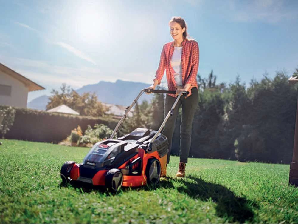 Tondeuse à Gazon Sur Batterie Einhell GE-CM 36/43 Li - SANS BATTERIES SANS CHARGEUR 22 Tondeuse à Gazon Sur Batterie Einhell GE-CM 36/43 Li - SANS BATTERIES SANS CHARGEUR – Image 20