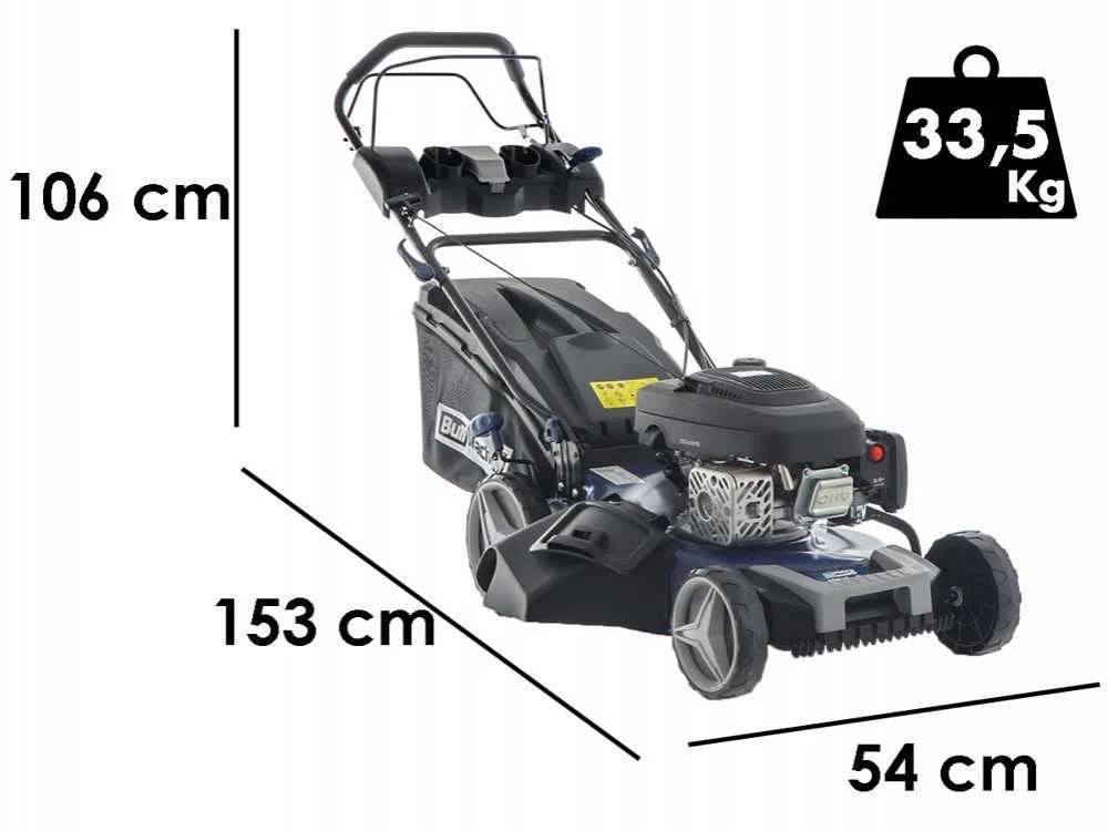 Tondeuse à Gazon Thermique Autotractée BullMach ACHILLE 51 MY22 - 4 En 1 - Moteur Thermique De 224 Cm3 3 Tondeuse à Gazon Thermique Autotractée BullMach ACHILLE 51 MY22 - 4 En 1 - Moteur Thermique De 224 Cm3