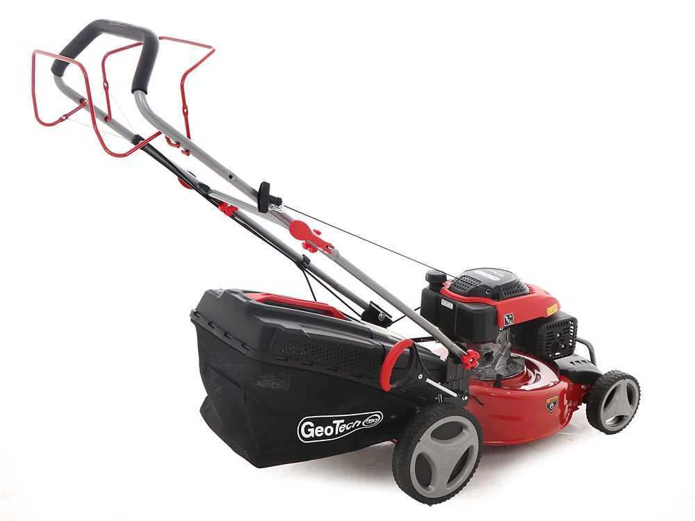 Tondeuse à Gazon Thermique GeoTech Pro S46-140BG - Autotractée 2en1: Ramassage + éjection Arrière 8 Tondeuse à Gazon Thermique GeoTech Pro S46-140BG - Autotractée 2en1: Ramassage + éjection Arrière – Image 6