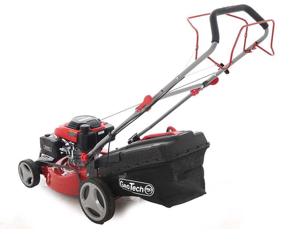 Tondeuse à Gazon Thermique GeoTech Pro S46-140BG - Autotractée 2en1: Ramassage + éjection Arrière 9 Tondeuse à Gazon Thermique GeoTech Pro S46-140BG - Autotractée 2en1: Ramassage + éjection Arrière – Image 7