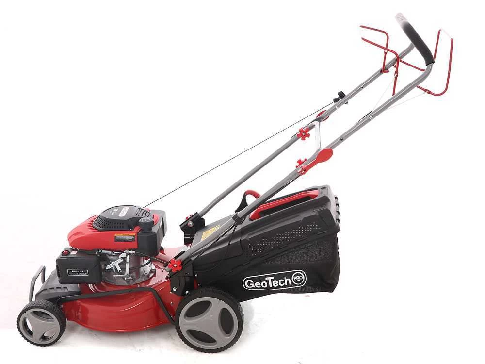 Tondeuse à Gazon Thermique GeoTech Pro S46-140BG - Autotractée 2en1: Ramassage + éjection Arrière 10 Tondeuse à Gazon Thermique GeoTech Pro S46-140BG - Autotractée 2en1: Ramassage + éjection Arrière – Image 8