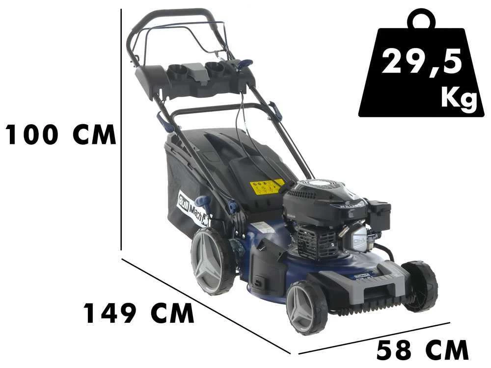 Tondeuse à Gazon Tractée BullMach ECTOR 46 S - 4 En 1 - Moteur De 170cm3 3 Tondeuse à Gazon Tractée BullMach ECTOR 46 S - 4 En 1 - Moteur De 170cm3