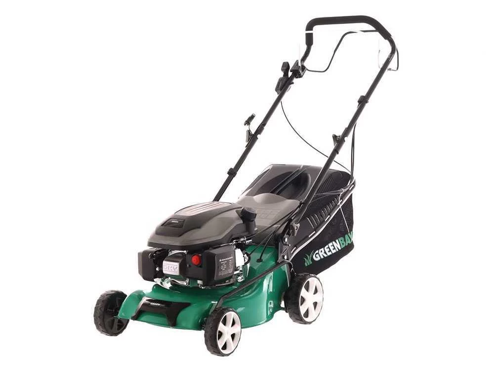 Tondeuse à Gazon Tractée GreenBay GB-LM 42 S - 3 En 1 - Moteur Thermique Y145V OHV De 145cc 12 Tondeuse à Gazon Tractée GreenBay GB-LM 42 S - 3 En 1 - Moteur Thermique Y145V OHV De 145cc – Image 10