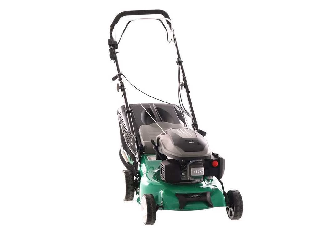 Tondeuse à Gazon Tractée GreenBay GB-LM 42 S - 3 En 1 - Moteur Thermique Y145V OHV De 145cc 13 Tondeuse à Gazon Tractée GreenBay GB-LM 42 S - 3 En 1 - Moteur Thermique Y145V OHV De 145cc – Image 11