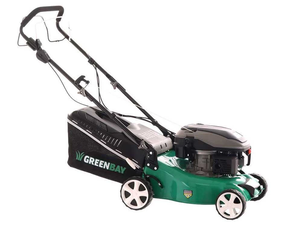 Tondeuse à Gazon Tractée GreenBay GB-LM 42 S - 3 En 1 - Moteur Thermique Y145V OHV De 145cc 14 Tondeuse à Gazon Tractée GreenBay GB-LM 42 S - 3 En 1 - Moteur Thermique Y145V OHV De 145cc – Image 12
