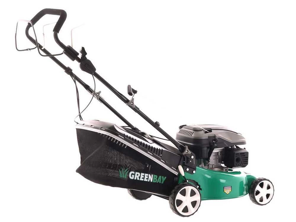 Tondeuse à Gazon Tractée GreenBay GB-LM 42 S - 3 En 1 - Moteur Thermique Y145V OHV De 145cc 16 Tondeuse à Gazon Tractée GreenBay GB-LM 42 S - 3 En 1 - Moteur Thermique Y145V OHV De 145cc – Image 14
