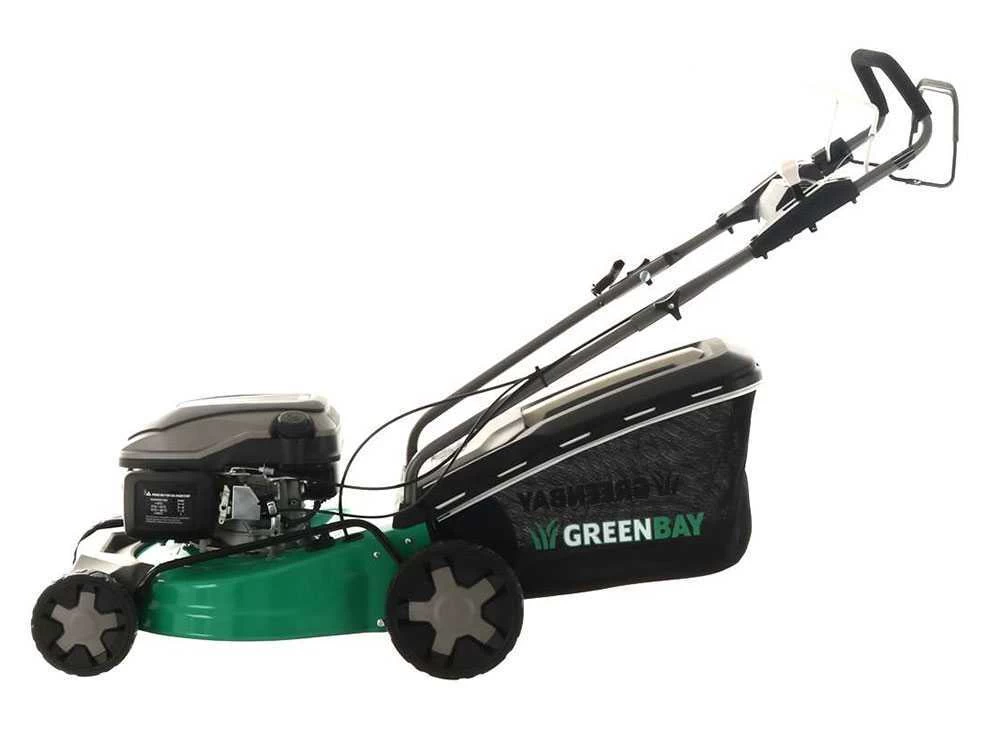 Tondeuse à Gazon Tractée GreenBay GB-LM 46 S - 4 En 1 - Moteur Thermique De 170cm3 5 Tondeuse à Gazon Tractée GreenBay GB-LM 46 S - 4 En 1 - Moteur Thermique De 170cm3 – Image 3