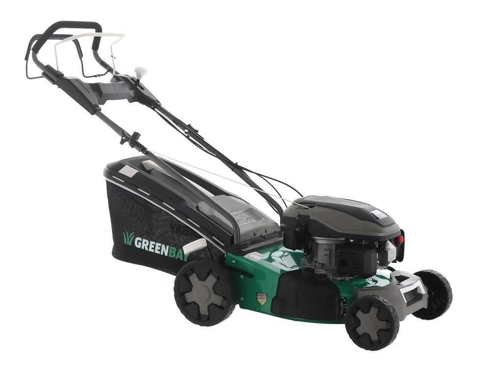 Tondeuse à Gazon Tractée GreenBay GB-LM 46 S - 4 En 1 - Moteur Thermique De 170cm3 8 Tondeuse à Gazon Tractée GreenBay GB-LM 46 S - 4 En 1 - Moteur Thermique De 170cm3 – Image 6