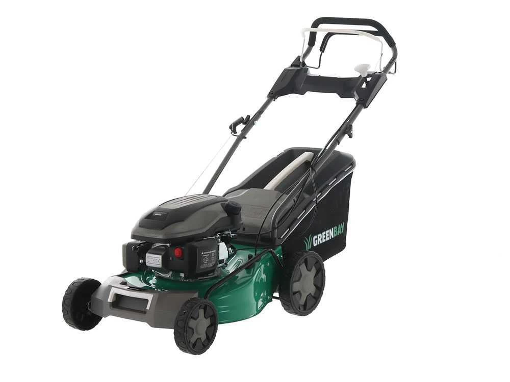 Tondeuse à Gazon Tractée GreenBay GB-LM 46 S - 4 En 1 - Moteur Thermique De 170cm3 10 Tondeuse à Gazon Tractée GreenBay GB-LM 46 S - 4 En 1 - Moteur Thermique De 170cm3 – Image 8