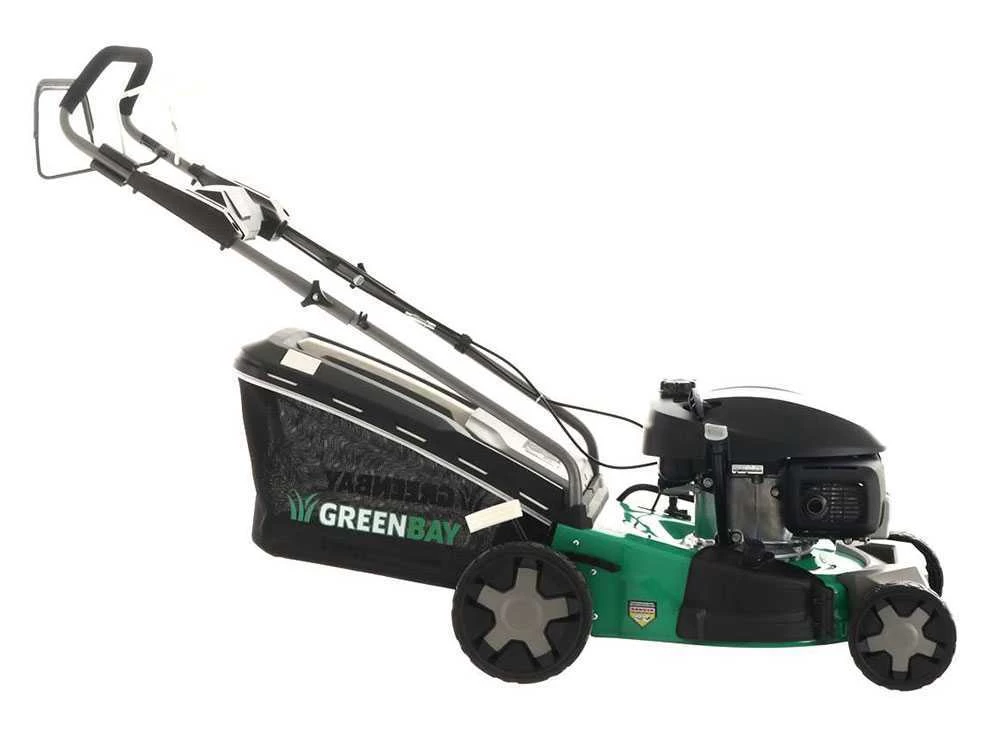Tondeuse à Gazon Tractée GreenBay GB-LM 46 SH - 4 En 1 - Moteur Honda GCVx145 5 Tondeuse à Gazon Tractée GreenBay GB-LM 46 SH - 4 En 1 - Moteur Honda GCVx145 – Image 3