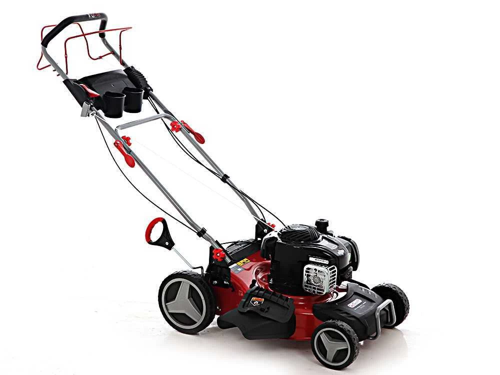 Tondeuse à Gazon Tractée Thermique GeoTech S46-140 BMSGW - Moteur B&S 500e - 140cc - 4en1 3 Tondeuse à Gazon Tractée Thermique GeoTech S46-140 BMSGW - Moteur B&S 500e - 140cc - 4en1