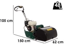 Tondeuse Hélicoïdale Marina Systems 500H GOLF - Honda GP160 - Rouleau Métal - Hélice 10 Lames