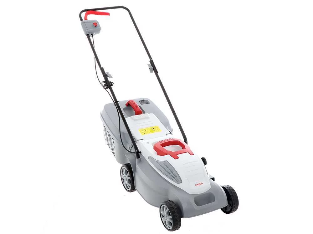 Tondeuse électrique 1400W IKRA IERM 1434 - Bac De 35 L + éjection Postérieure - 34 Cm 4 Tondeuse électrique 1400W IKRA IERM 1434 - Bac De 35 L + éjection Postérieure - 34 Cm – Image 2