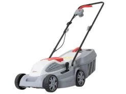 Tondeuse électrique 1400W IKRA IERM 1434 - Bac De 35 L + éjection Postérieure - 34 Cm