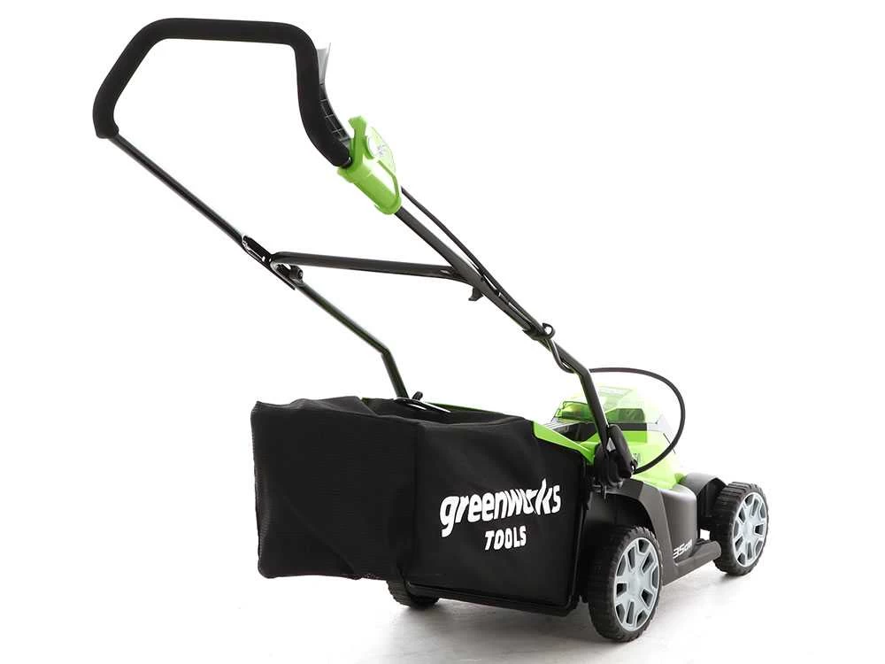 Tondeuse électrique à Batterie Greenworks G40LM35 40V - 35 Cm Tondeuse - Batterie 4A 14 Tondeuse électrique à Batterie Greenworks G40LM35 40V - 35 Cm Tondeuse - Batterie 4A – Image 12
