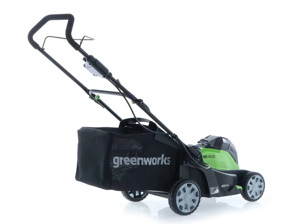 Tondeuse électrique à Batterie Greenworks G48LM41 48V - 41 Cm - SANS BATTERIE NI CHARGEUR 13 Tondeuse électrique à Batterie Greenworks G48LM41 48V - 41 Cm - SANS BATTERIE NI CHARGEUR – Image 11