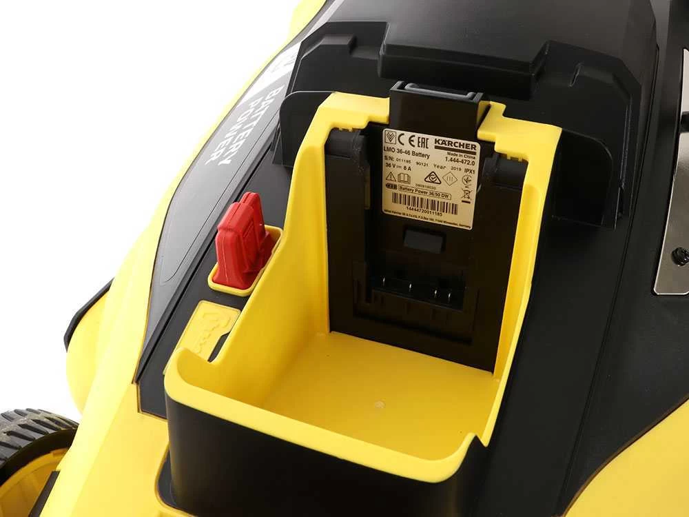 Karcher Tondeuse électrique à Batterie Kacher LMO 36-46 - MACHINE UNIQUEMENT - BATTERIE ET CHARGEUR DE BATTERIE NON INCLUS! 21 Karcher Tondeuse électrique à Batterie Kacher LMO 36-46 - MACHINE UNIQUEMENT - BATTERIE ET CHARGEUR DE BATTERIE NON INCLUS! – Image 19