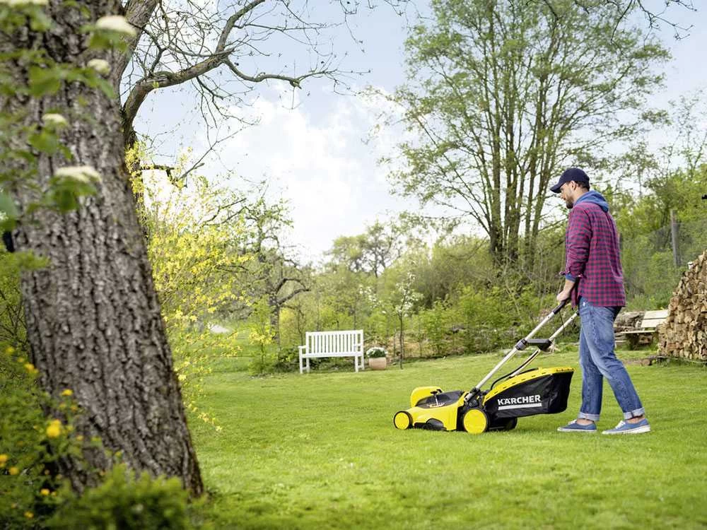 Karcher Tondeuse électrique à Batterie Kacher LMO 36-46 - MACHINE UNIQUEMENT - BATTERIE ET CHARGEUR DE BATTERIE NON INCLUS! 3 Karcher Tondeuse électrique à Batterie Kacher LMO 36-46 - MACHINE UNIQUEMENT - BATTERIE ET CHARGEUR DE BATTERIE NON INCLUS!