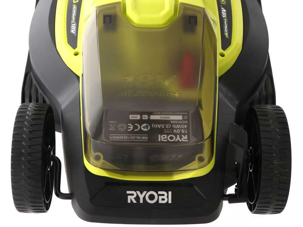 Tondeuse électrique à Batterie RYOBI RLM18C33B25 - 18V - 2.5Ah - Bac De 35 L - Coupe De 33 Cm 6 Tondeuse électrique à Batterie RYOBI RLM18C33B25 - 18V - 2.5Ah - Bac De 35 L - Coupe De 33 Cm – Image 4