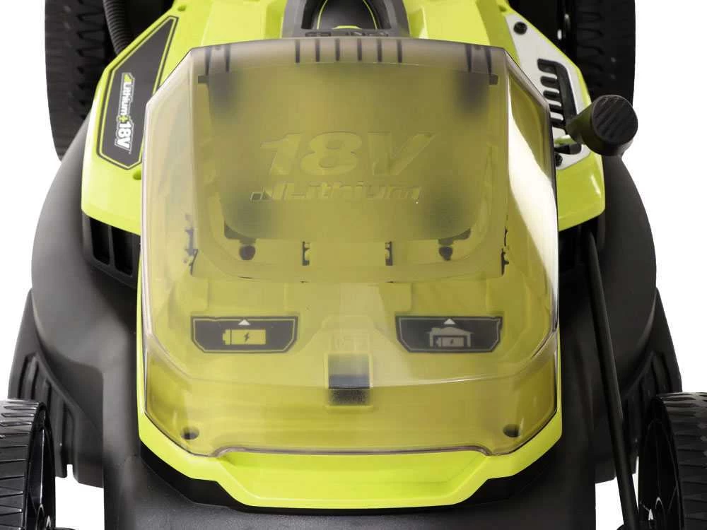 Tondeuse électrique à Batterie RYOBI RY18LM37A-140 - 18V - 4Ah - Bac De 45 L - Coupe De 37 Cm 6 Tondeuse électrique à Batterie RYOBI RY18LM37A-140 - 18V - 4Ah - Bac De 45 L - Coupe De 37 Cm – Image 4