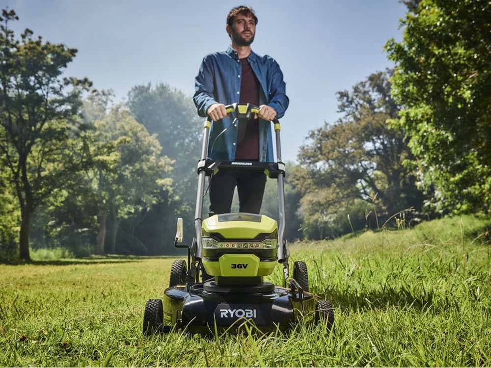 Tondeuse électrique à Batterie RYOBI RY36LMMX51A-140 Seulement Mulching - 36V - 4Ah - Coupe De 51 Cm 7 Tondeuse électrique à Batterie RYOBI RY36LMMX51A-140 Seulement Mulching - 36V - 4Ah - Coupe De 51 Cm – Image 5