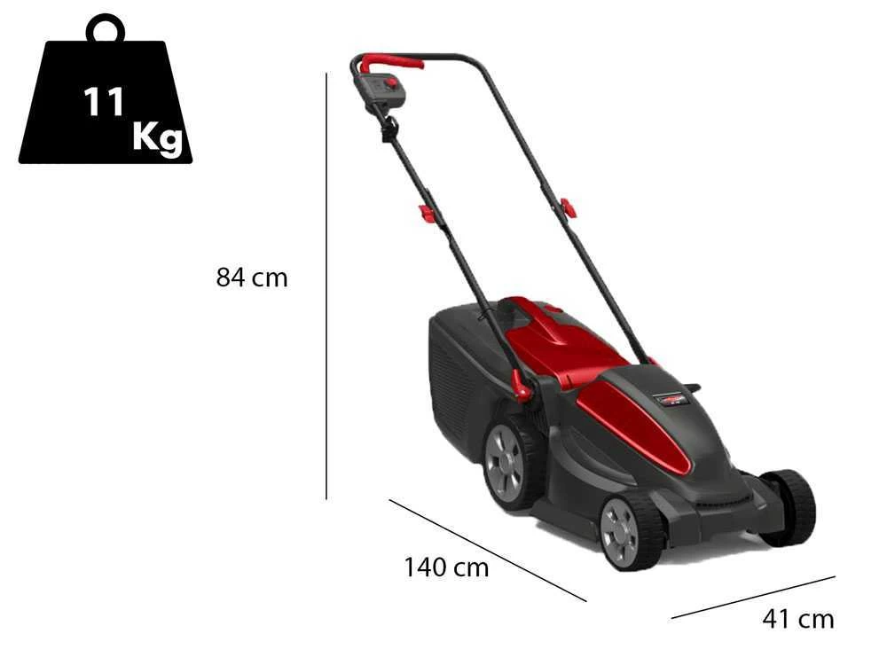 Tondeuse électrique CASTELGARDEN XE 40 1400W - Avec Lame De 38 Cm 3 Tondeuse électrique CASTELGARDEN XE 40 1400W - Avec Lame De 38 Cm