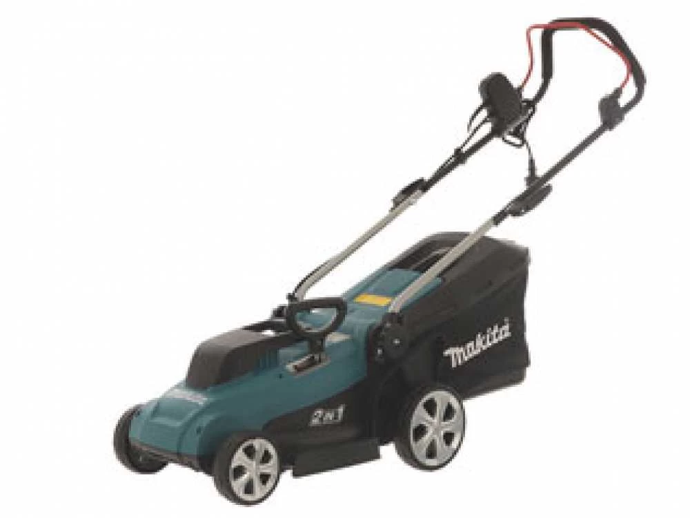 Tondeuse électrique à Gazon 1200W Makita ELM3320 - 2 En1 Bac + éjection Arrière - 33 Cm 4 Tondeuse électrique à Gazon 1200W Makita ELM3320 - 2 En1 Bac + éjection Arrière - 33 Cm – Image 2