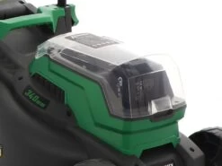 Tondeuse à Poussée à Batterie RIBIMEX PRBAT20-TON33 - Batterie De 20V 4Ah - Largeur De Coupe 34 Cm -Motofaucheuse Soldes tondeuse pousse batterie ribimex prbat20 ton33 batterie de 20v 4ah largeur de coupe 34 cm moteur lectrique batterie 36182 13 1660135738 IMG 62f3a93ad6424