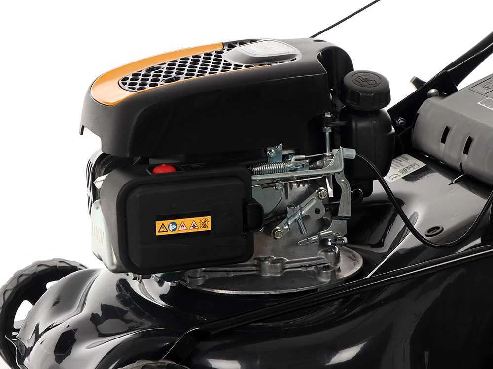 Tondeuse à Poussée Manuelle Rato MR420 - Moteur Thermique McCulloch Da 120 Cm3 - 3 En 1 21 Tondeuse à Poussée Manuelle Rato MR420 - Moteur Thermique McCulloch Da 120 Cm3 - 3 En 1 – Image 19