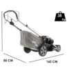 Tondeuse Thermique Autotractée CastelGarden XS 55 HV - 4 En 1 - Coupe De 53 Cm - Moteur 201cm3 -Motofaucheuse Soldes tondeuse thermique autotracte castelgarden xs 55 hv 4 en 1 coupe de 53 cm moteur 201cm3 tondeuse gazon castelgarden xs 55 hv 35747 1 1657552472 IMG 62cc3e5825424