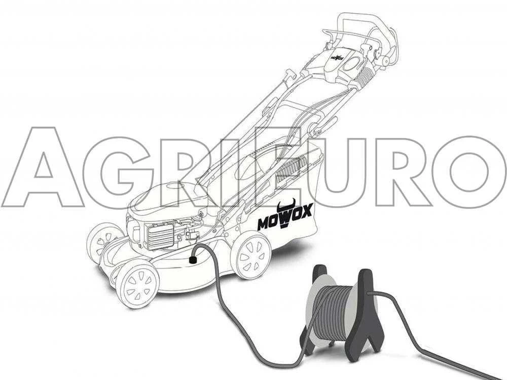 Tondeuse Thermique Tractée Mowox PM 4645 S Trike Avec Roue Avant Rotative 14 Tondeuse Thermique Tractée Mowox PM 4645 S Trike Avec Roue Avant Rotative – Image 12