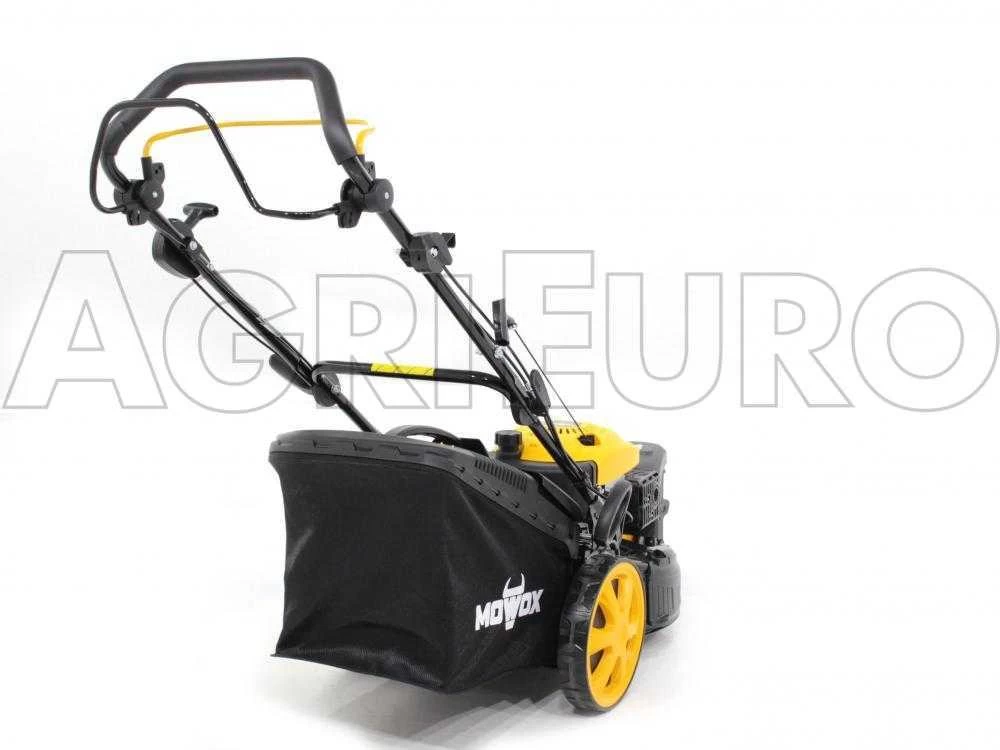 Tondeuse Thermique Tractée Mowox PM 4645 S Trike Avec Roue Avant Rotative 3 Tondeuse Thermique Tractée Mowox PM 4645 S Trike Avec Roue Avant Rotative